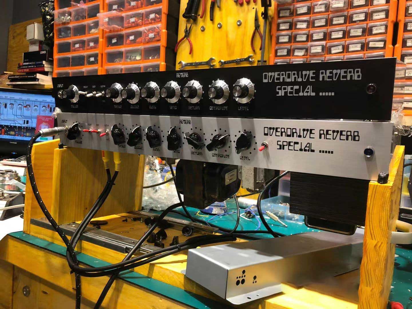 Custom Grand Tube Amplifier Head Overdrive Special Reverb 60W 2*6L6 5*12ax7 1*12at7 Tubes