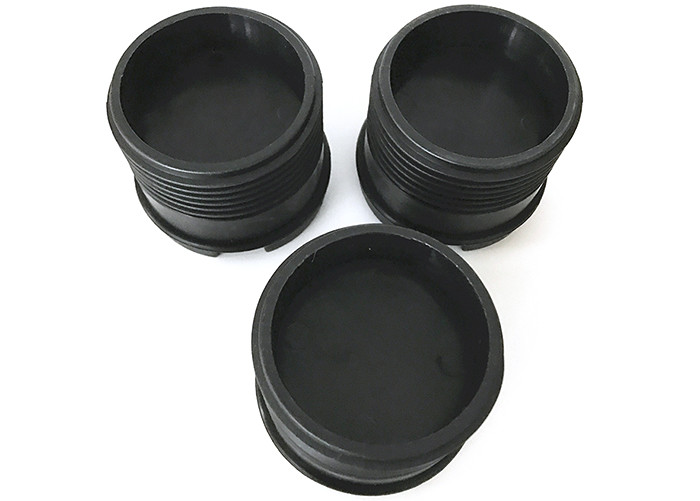 Recyclable Plastic Thread Protectors / Threaded End Cap Custom Injection Molded