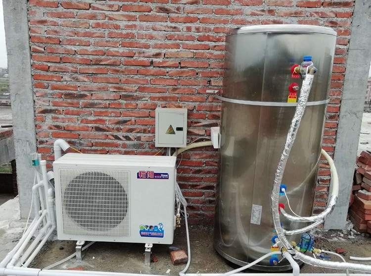 220V / 380V All In One Heat Pump Water Heater 5 KW Heating capacity