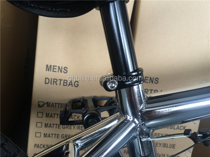 Steel Fork Material and 20" Wheel Size BMX Bicycle with Chrome Steel Frame