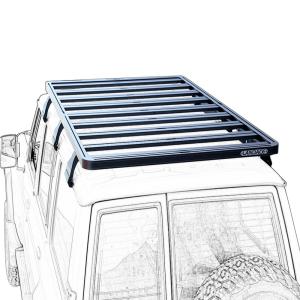 Quality Black Powder Coated Roof Rack Platform Perfectly Suited for Toyota Landcruiser 200 wholesale
