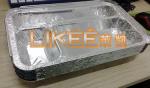 Smooth Wall 0.25mm Aluminum Foil Disposable Food Containers Airline Catering