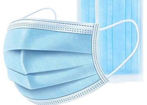 Quality Non Woven Disposable Mouth Mask High Breathability For Personal Protective Use wholesale