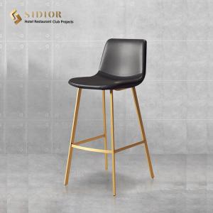 Quality 99cm High Back Contemporary Bar Chairs wholesale