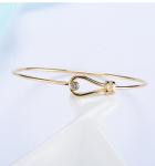 Gold Bangles Gold Value 18K Gold Diamond Bangle 0.15ct Open-Type Lock