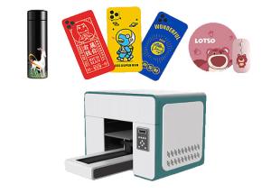 Quality 1400dpi Printer Uv A3 Two Heads Flat Bed UV Printer For Pen Golf Glass Bottle Can wholesale