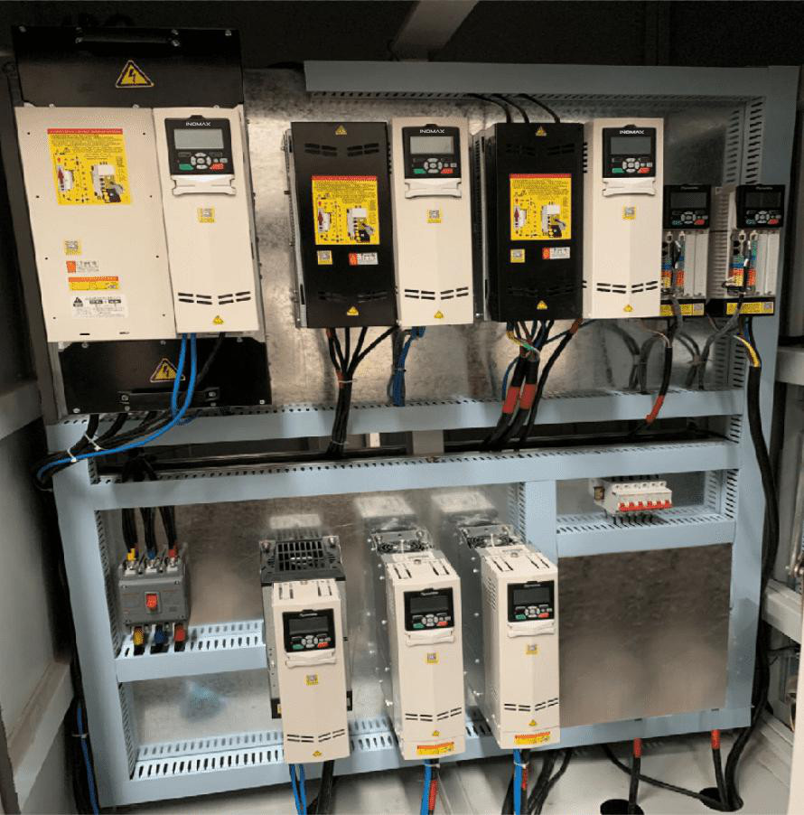 Inomax Low Harmonic Regenerative AC Drive 4Q VFD ACS880-07-0271A-7 ACS880-07-0370A-7