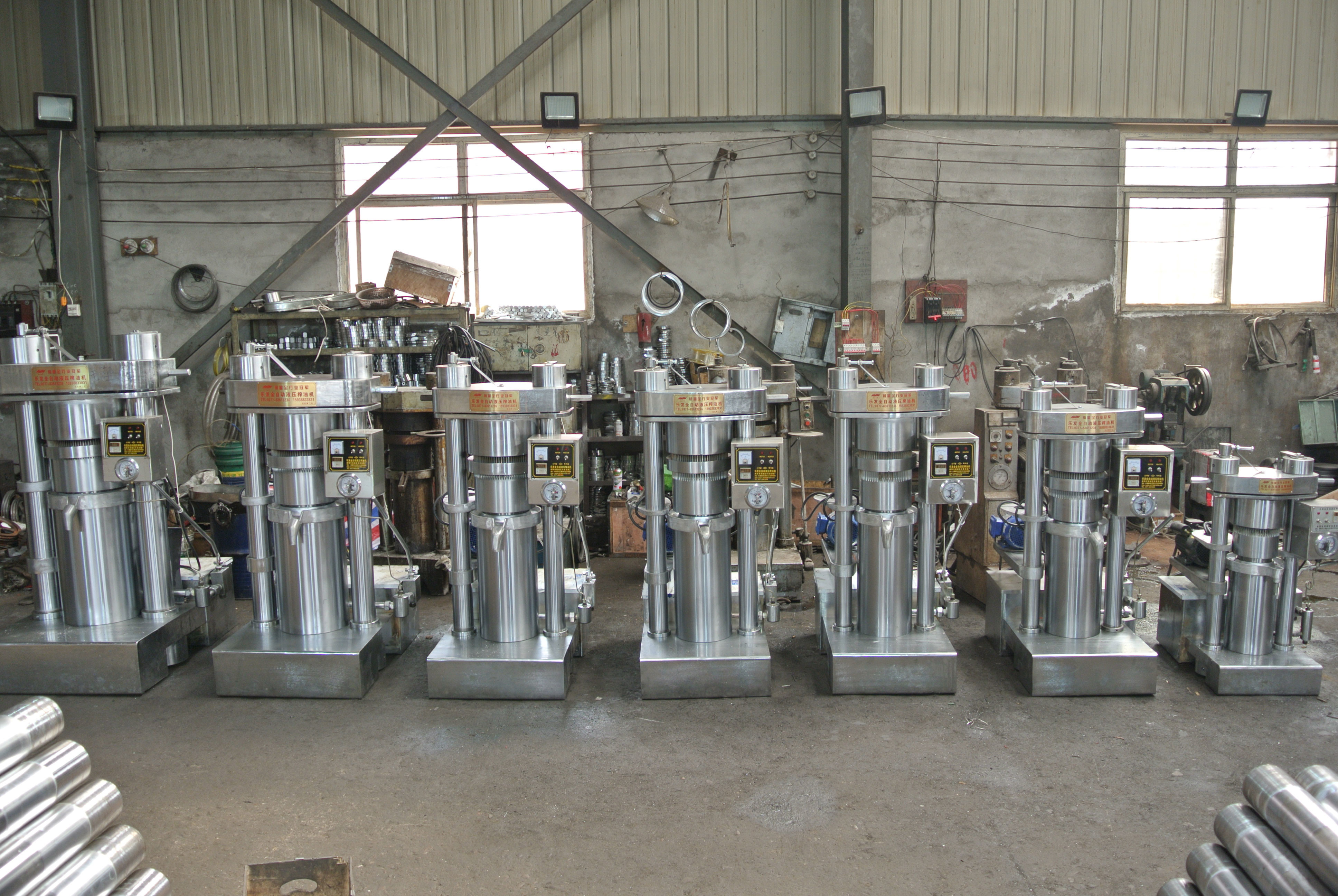 6YY- 270 Industrial Oil Press Machine Hydraulic Oil Making Machine For Mustard