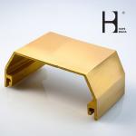 C3604 Durable Brass Staircase Railing Profiles for Hotel Hand Rails Brass