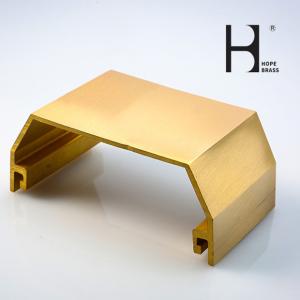 Quality Slip Resistant C3605 Antique Brass Stair Handrail SGS Certification wholesale