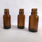 hot sale 20ml amber dropper bottle glass bottle