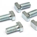 ISO9001 approved Grade 5 Zinc Plated Bolts M12 M16 T Head Bolts