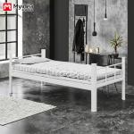 Simple Apartment Bedroom, Single Bed, Thick New Technology Pipe, Student