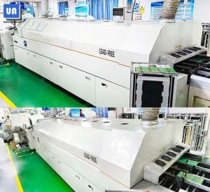 Quality 9KW Lead Free Reflow Oven Machine 2600mm Heating Zones RF-600I wholesale