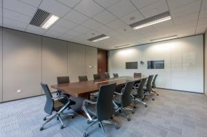 Quality Movable Conference Room Divider Wall , Customized Meeting Room Glass Wall wholesale