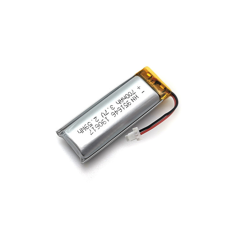 PL951646 3.7V 700mAh 2.59Wh Lithium Pouch Cells