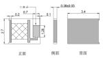 125 Watt DC-14GHz Electrode Resistance CVD Chip Termination Electrode ：Gold