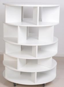 Quality furniture rotating shoe rack shoes organizer wholesale in white wholesale