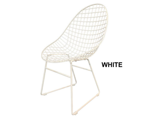 Steel Metal Frame Dining Chair With Gold Legs Outdoor Leisure Seating 55x58x93.5cm