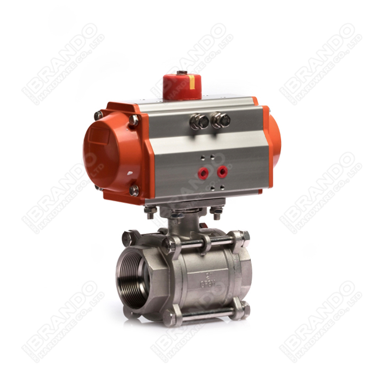 Pneumatic Actuator Butterfly Valve With Limit Switch Solenoid Valve