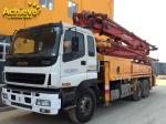 M38-5 4141 Used Putzmeister Concrete Pump Truck Concrete Batching Plants 365