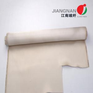 China 1.3mm 900 C High-Temperature Heat Resistant Fireproof Silica Fiberglass Fabric Cloth on sale