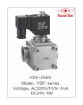 Electrically Operated Water Valve Energy Saving Solenoid Valve Stainless Steel
