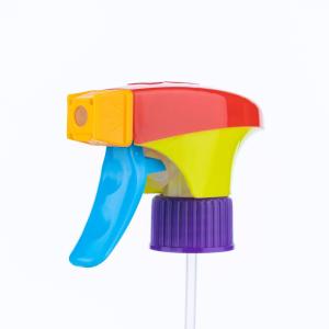 Quality 28/410 Rainbow Frosted Spray Trigger Versatile Eye Catching wholesale