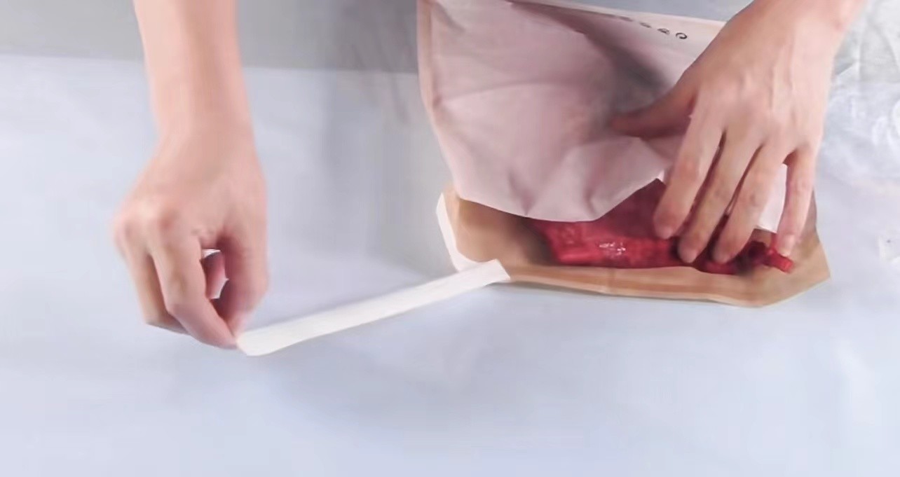 Biodegradable Graxin Paper Bag Custom Printed Glassine Bags For E Commerce