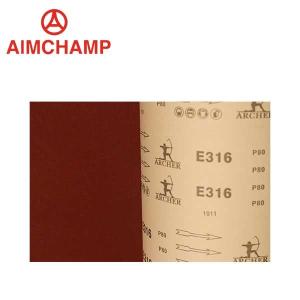 Quality E-Paper Sandpaper Disc Abrasive Sanding Belts Abrasive Paper Sandpaper wholesale