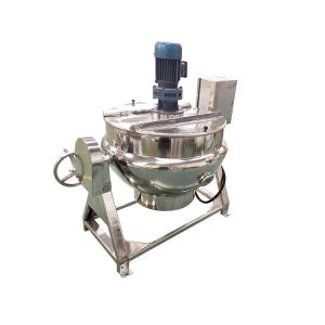 Quality jacketed hot water cooker soup warmer thermal insulation kettle electric with heating element temperature control wholesale