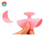 Custom Wholesale Silicon Makeup Brush Cleaning Mat Cleaner Pad Cosmetic Portable