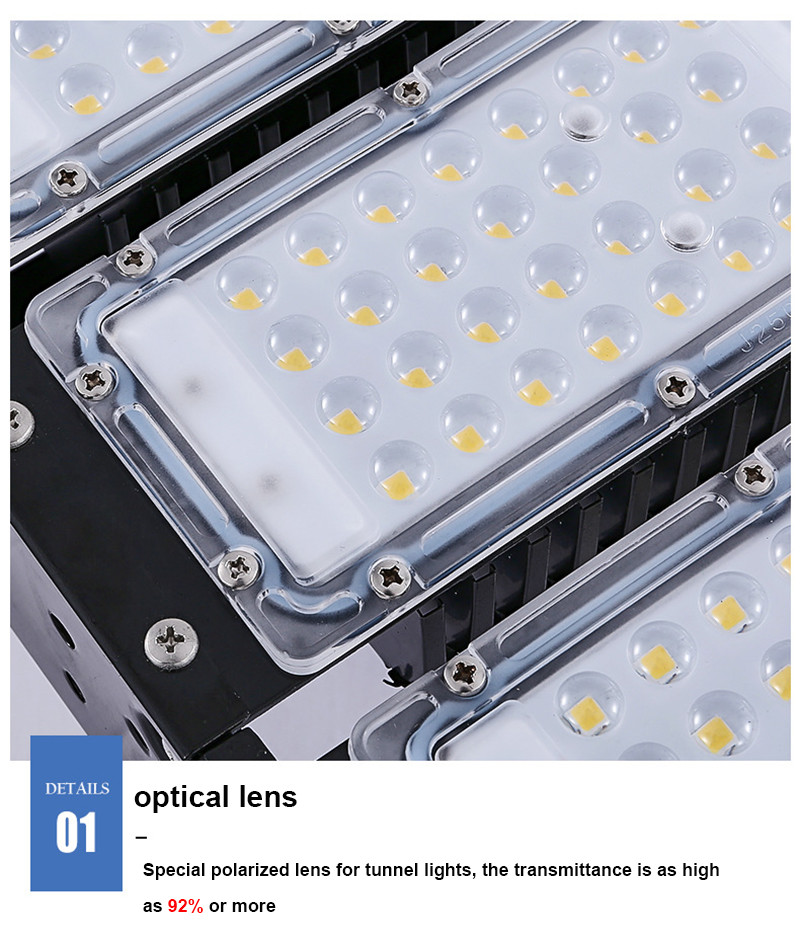 50w Ip65 LED Waterproof Floodlight 1 Module Led Flood Lamp 6750~7000lm