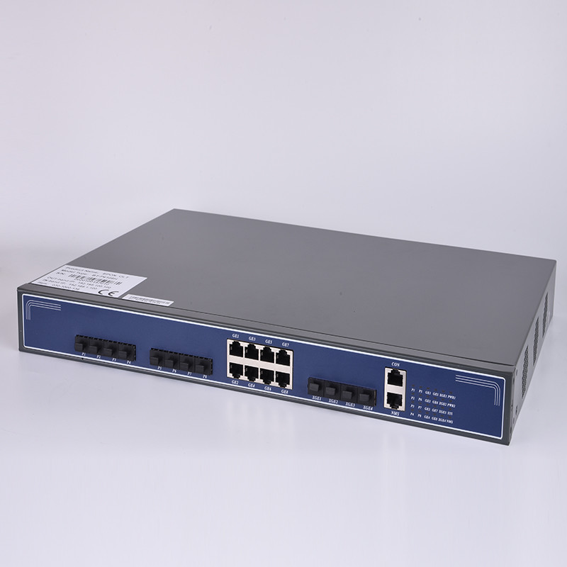 1U Pon Module Gepon 8 Port OLT Fiber Optic Epon Olt Device