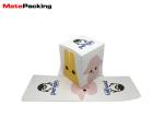 Color Printed Custom Product Boxes , White Cardboard Fold Paper Box For Baby