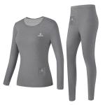 Heating Womens Thermal Underwear Set Adjustment Washable USB Heated Underwear