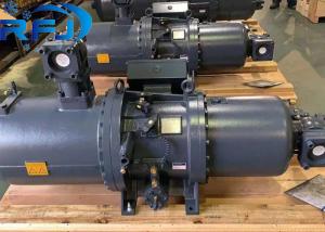 Quality Gray Hanbell Screw Refrigeration Compressor Gas Heating And Cooling wholesale