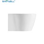Bathroom WC pan SWJ1031 White Wall Hung Bidet 495*365*295 mm size , Floor