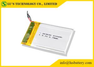 Quality Environmental 3.7V Lithium Polymer Battery Mobile Phones battery 210mah Li Po 203040 lithium battery LP203040 lipo cell wholesale