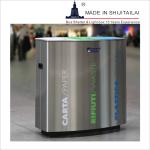 ISO14001 Community Rectangular Outdoor Trash Cans