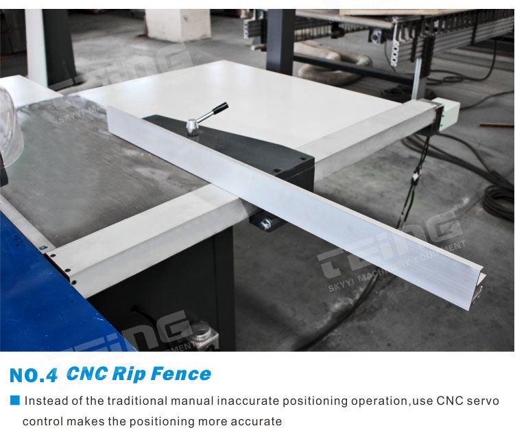 Horizontal Style CNC Sliding Table Saw for Precision Cutting CE ISO Numerical Control