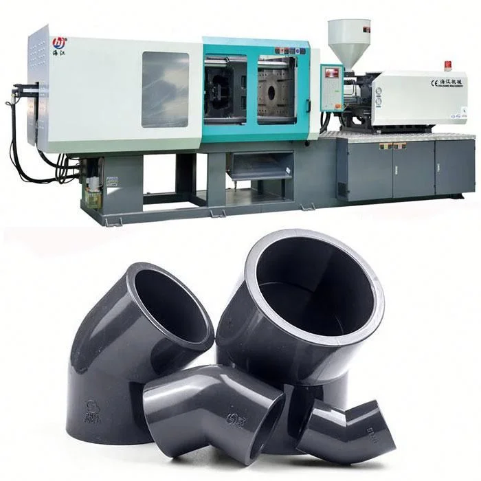3.5*1.5*1.8m Home Made Pvc Pipe Fitting Injection Molding Machine Flexible