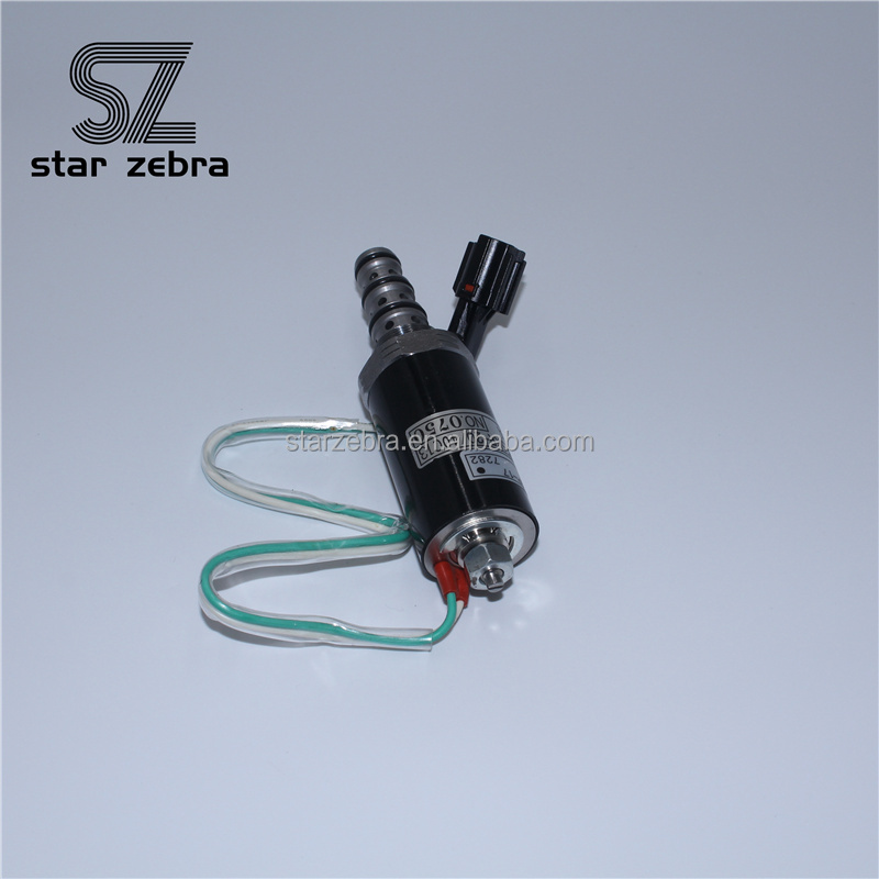 40C07-109 Hydraulic Pump Solenoid Valve for Hyun-dai R215-7 Kobel-co SK200-6E 12/24V KDRDE5K-20 Excavator Parts