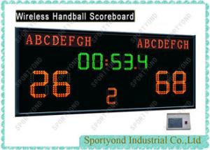 Quality Digital Handball Scoreboard With Team Name , AC 100V AC 230V Power wholesale