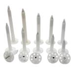 Hdpe Shooting Wall Insulation Anchors Nails For Insulation Fasteners Fixing 48MM