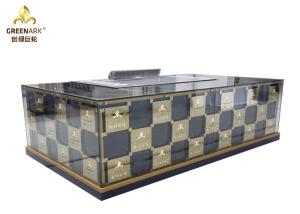 Quality Rectangle Shape Japanese Teppanyaki Grill Table 8 Seats Stainless Steel wholesale