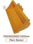 EPA Certificate MINI Excavator Bucket Accessories Multiple Use