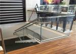 PRIMA Frameless Glass Railing America Installation , Spigot Glass Railing Design