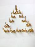 Electrical Draw Brass Stamping Parts Precision Progress Metalwork Auto Parts