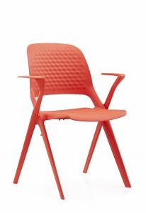 Quality OEM Modern Plastic Dining Chairs Sleek Plastic Canteen Chairs wholesale